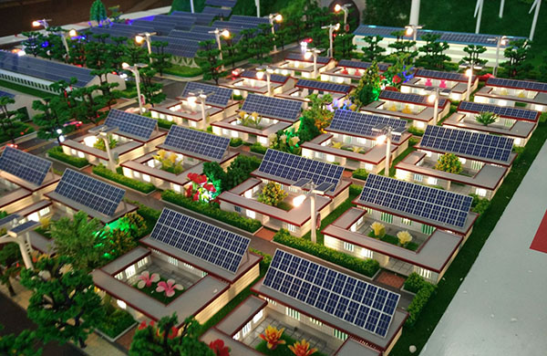 光伏发电实训沙盘