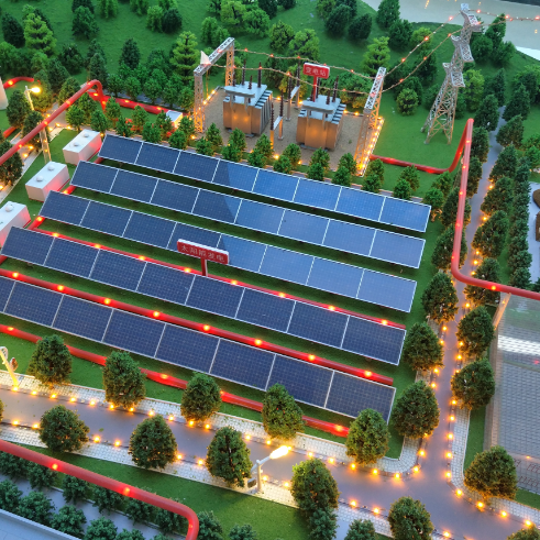 新能源发电站展示xpj7979·(中国)集团-官网制作公司案例